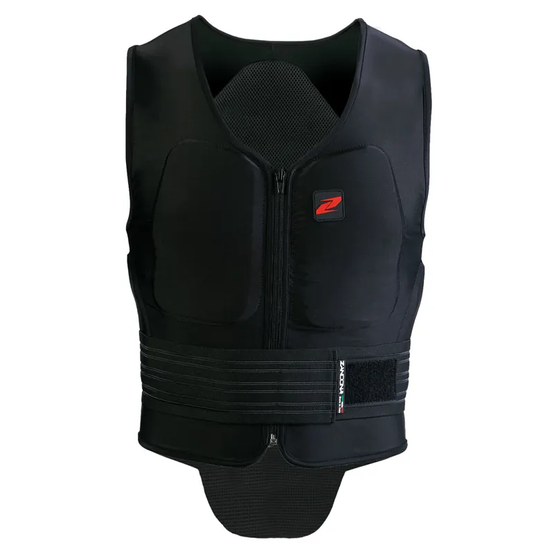 Zandona Soft Vest Pro Adults Back Protector - Black