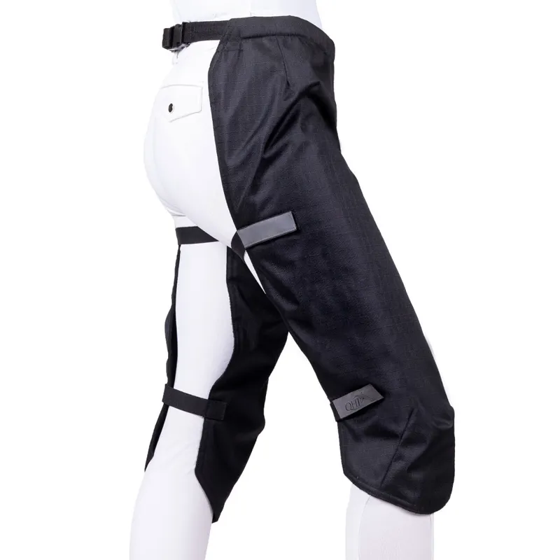 QHP Waterproof Fleece Lined Leg Protection Cover - Black