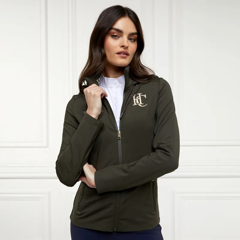 Holland Cooper Rocana Ladies Softshell Jacket - Heritage Khaki-2