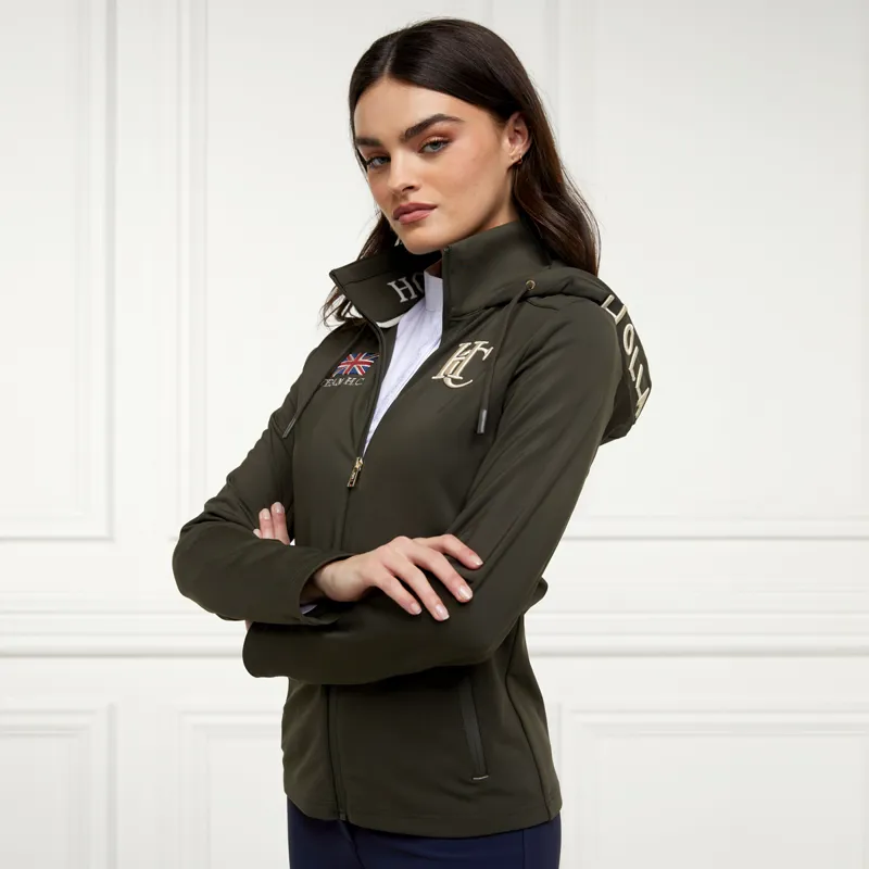 Holland Cooper Rocana Ladies Softshell Jacket - Heritage Khaki-3