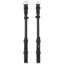 Equiline CP0002 Rounded Cheek Pieces - Black