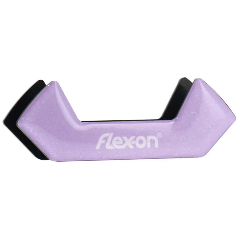 Flex-On Safe-on Silver-Range Stirrup Magnets - Fresh Lilac Silver