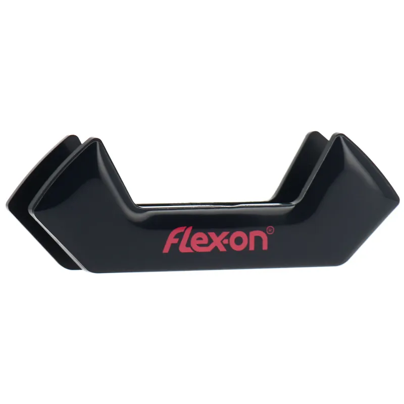 Flex-On Safe-On 'ON' Stirrup Magnets - Black/Fuchsia