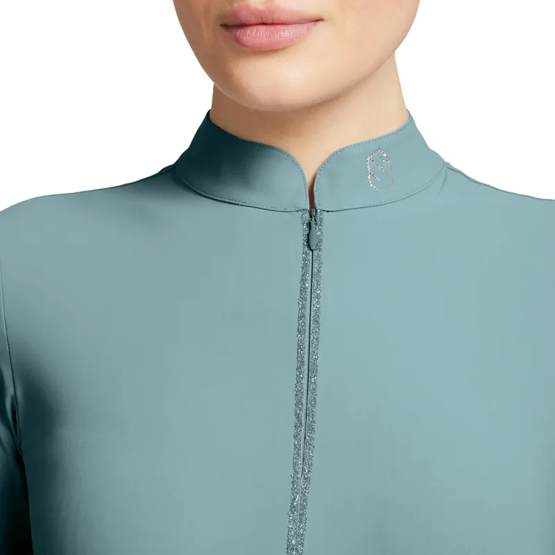 Samshield Bruna Short Sleeve Ladies Polo Shirt - Tourmaline-1