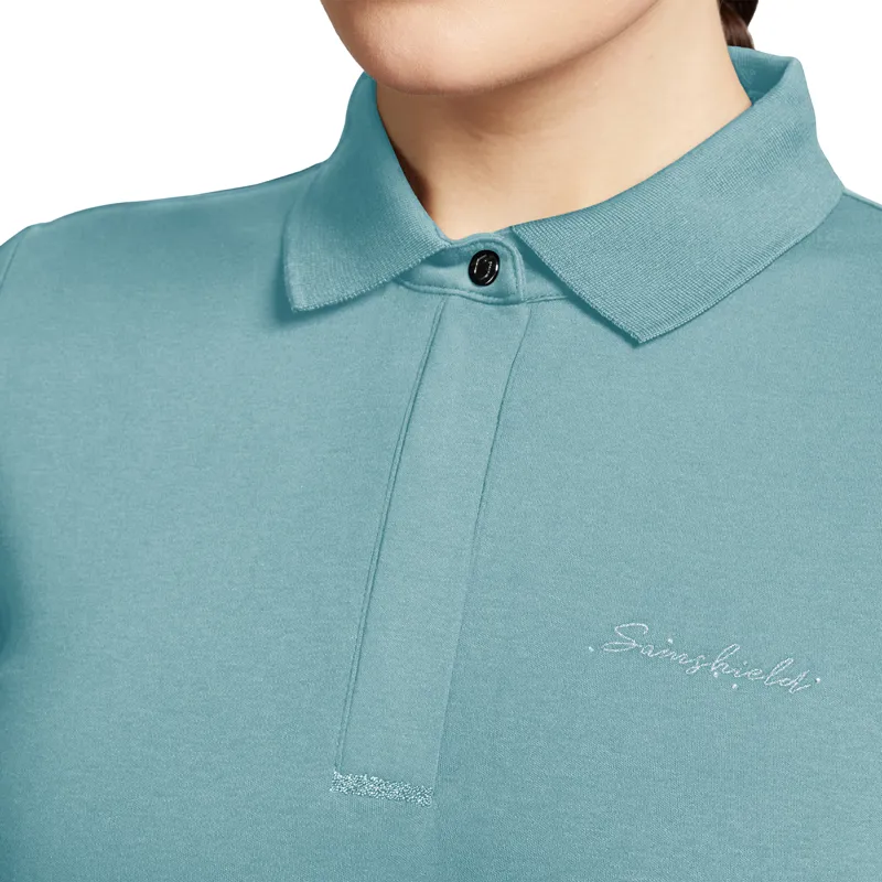 Samshield Celine Short Sleeve Ladies Polo Shirt - Tourmaline-1