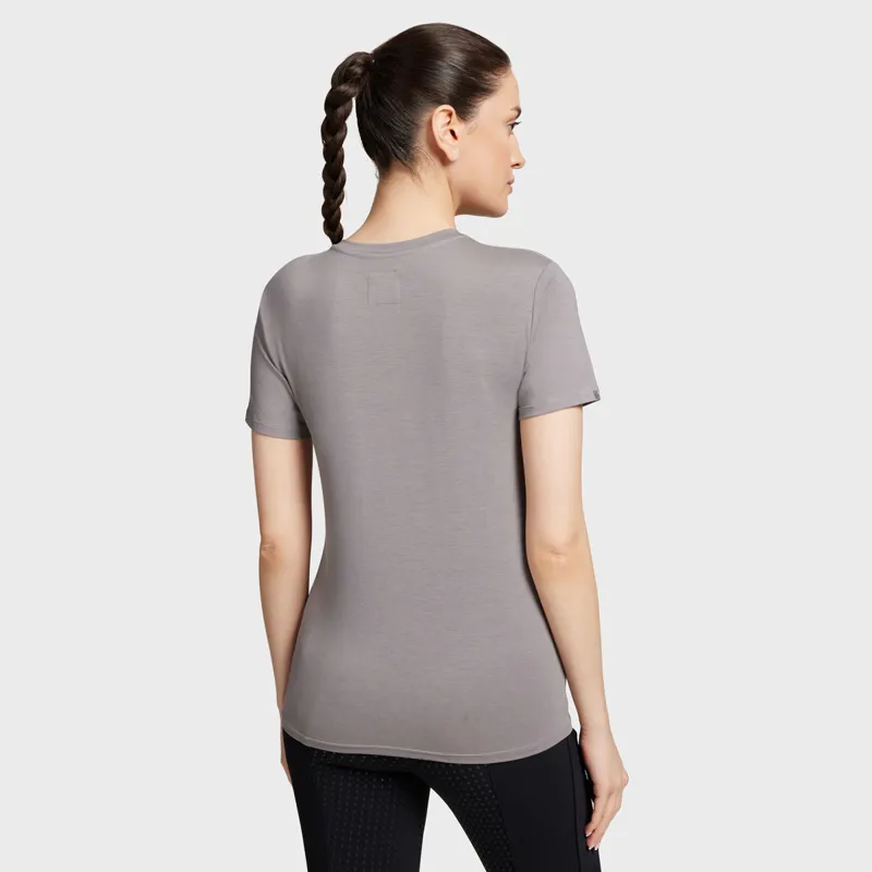 Samshield Albane Ladies Training Top - Light Grey-2