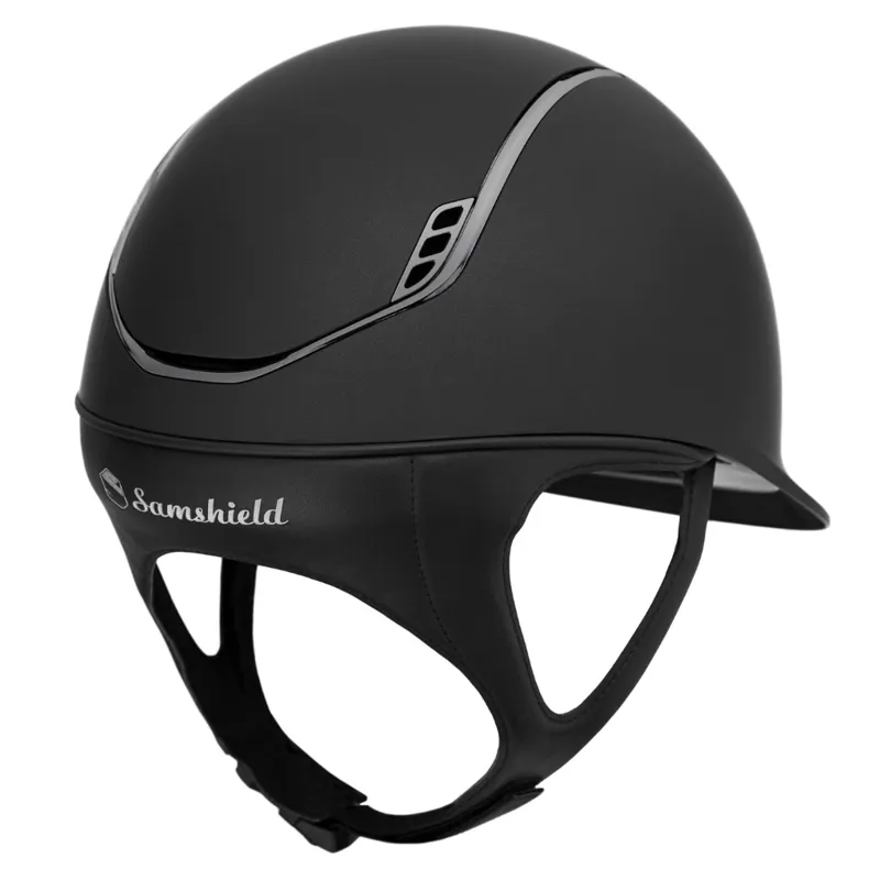 Samshield Shadowmatt 2.0 Standard Riding Hat - Black-1
