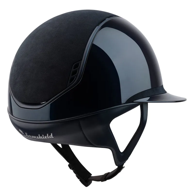 Samshield Miss Shield ShadowGlossy 2.0 Matt Trim/Blason Hat - Blue-1