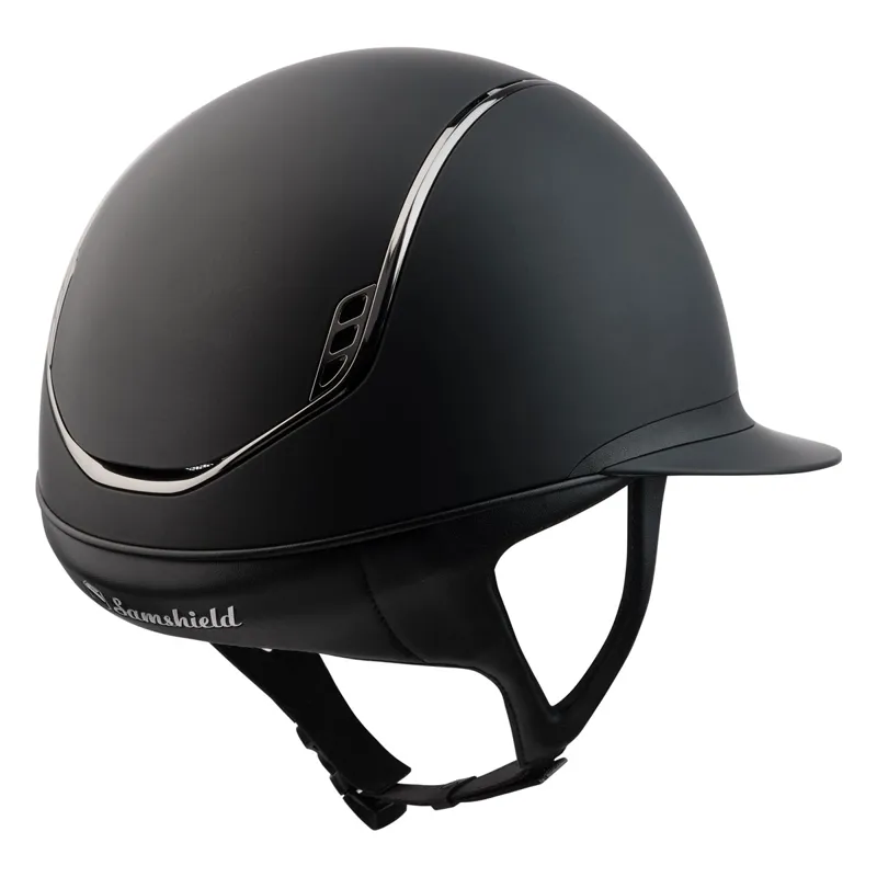 Samshield Miss Shield Shadowmatt 2.0 Standard Riding Hat - Black-1