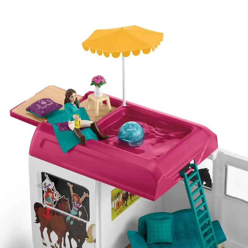 Schleich Horse Lorry Luxury Transporter Toy Set-6