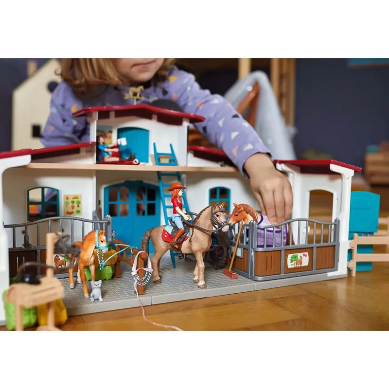 Schleich Lakeside Riding Centre Horse Toy Set-7