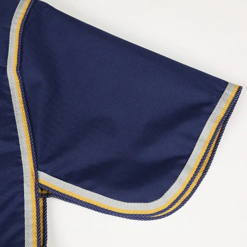 Shires Tempest Original 50g Detachable Neck Turnout Rug - Navy-2