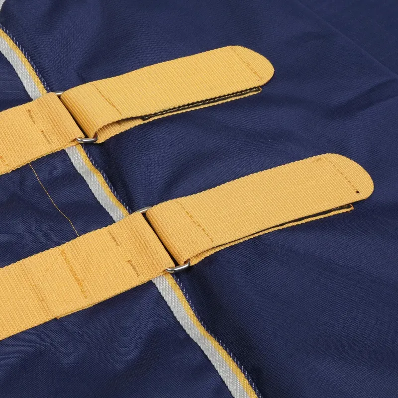 Shires Tempest Original 50g Detachable Neck Turnout Rug - Navy-3