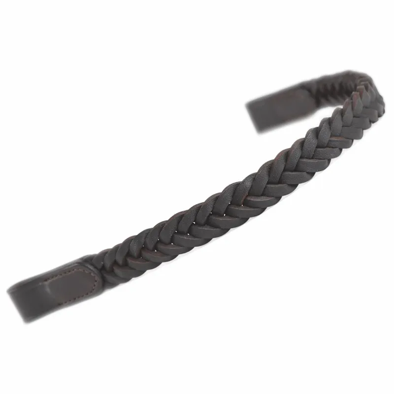 Velociti GARA Plaited Browband - Brown