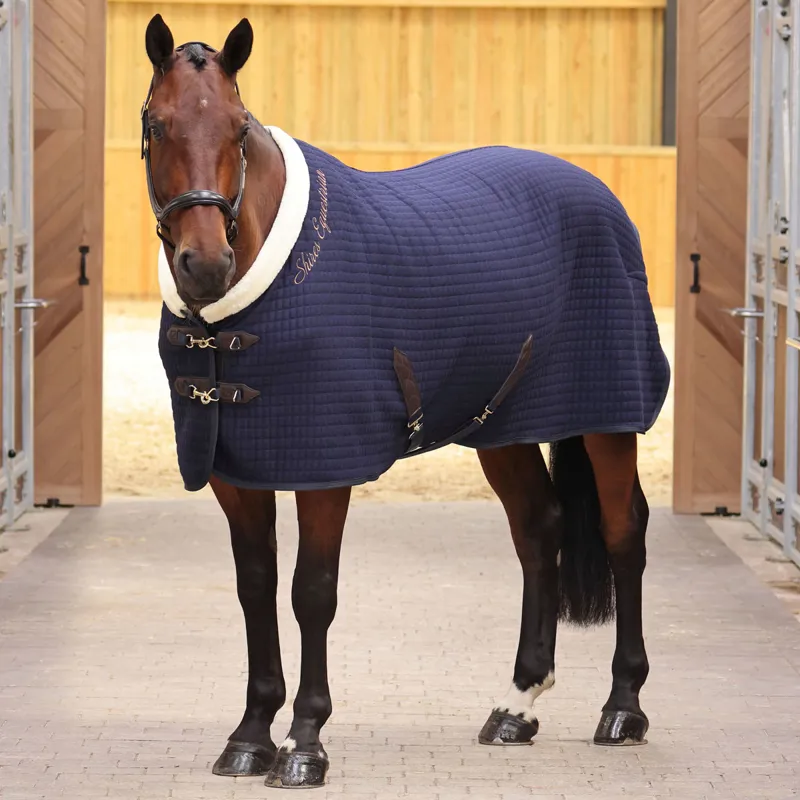 Shires Deluxe Tech Cooler Rug - Navy