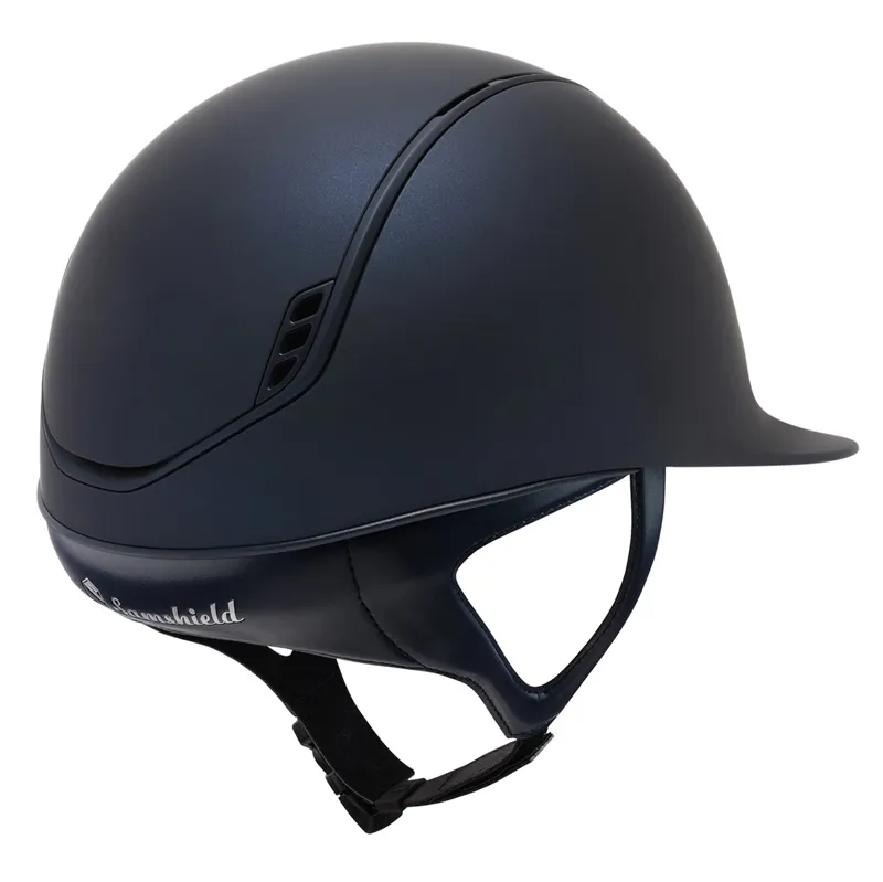 Samshield Shadowmatt 2.0 Dark Line Riding Hat - Blue-1