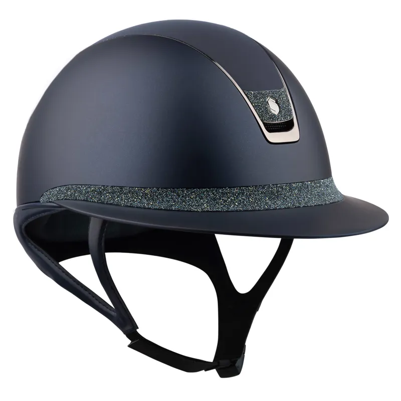 Samshield Miss Shield Shadowmatt 2.0 Crystal Blason Hat - Blue/Ocean