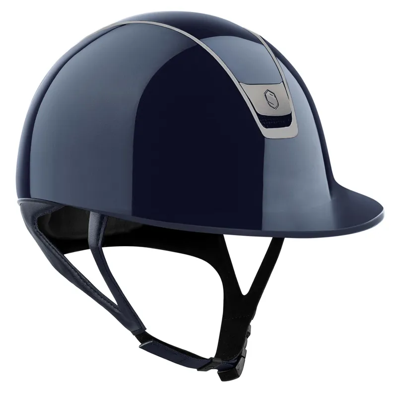 Samshield ShadowGlossy 2.0 Standard Riding Hat - Blue