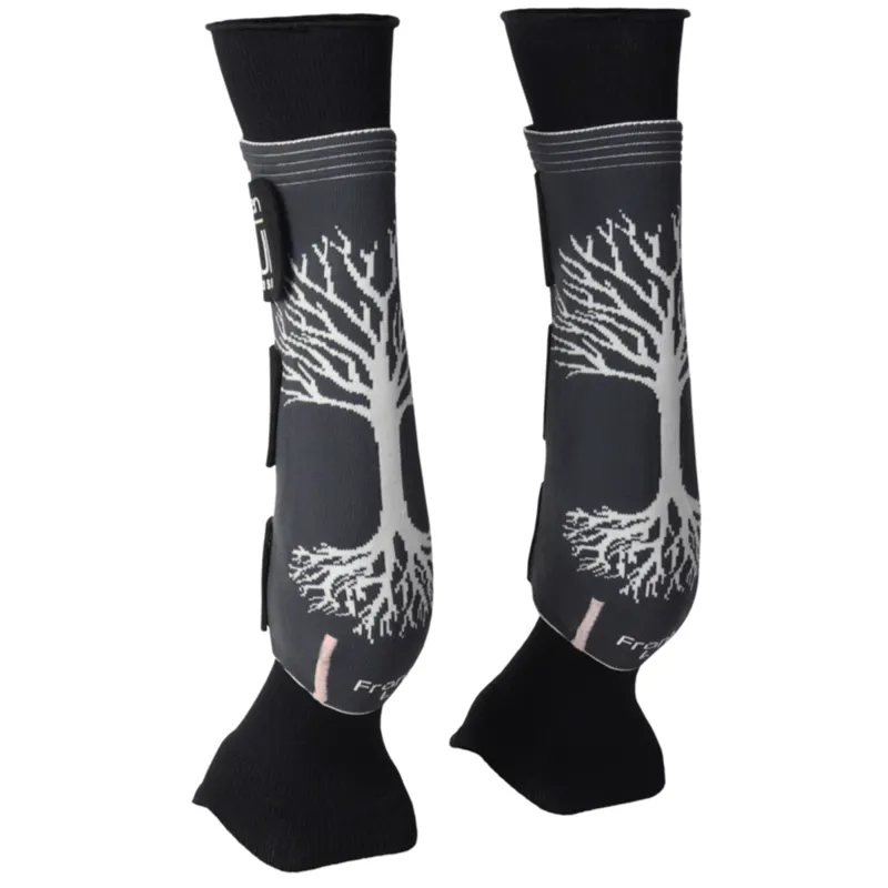 Stubben x EQUI Compress Front Stockings Set - Grey-1