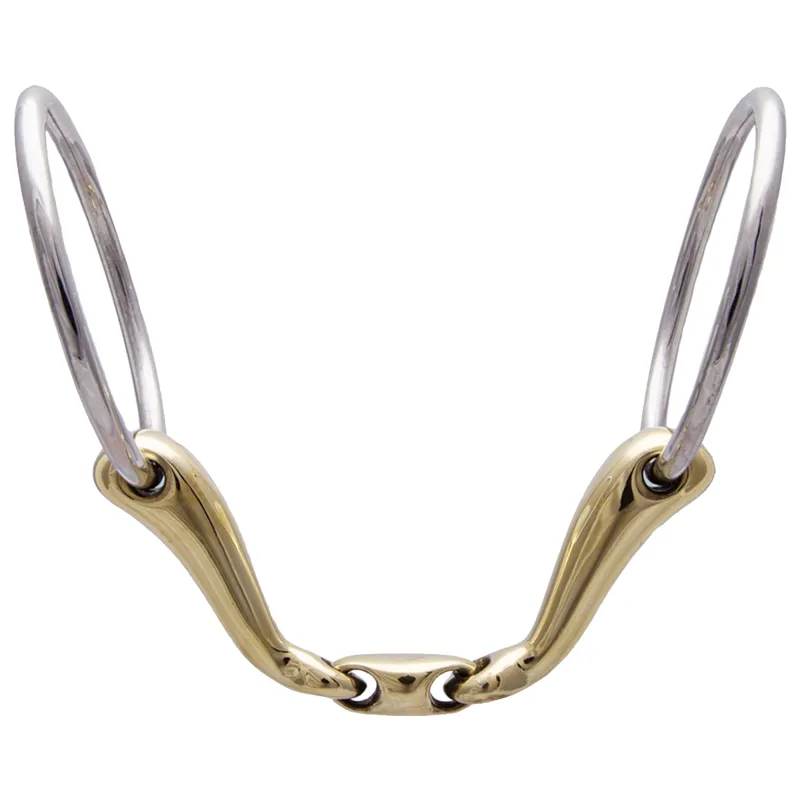 Stubben Quick Contact Loose Ring Double Broken Bit-3
