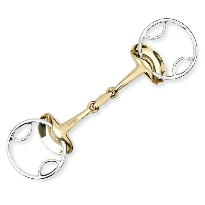 Stubben Golden Wings 4 in 1 Loop Ring Bevel Double Jointed Lozenge Bit