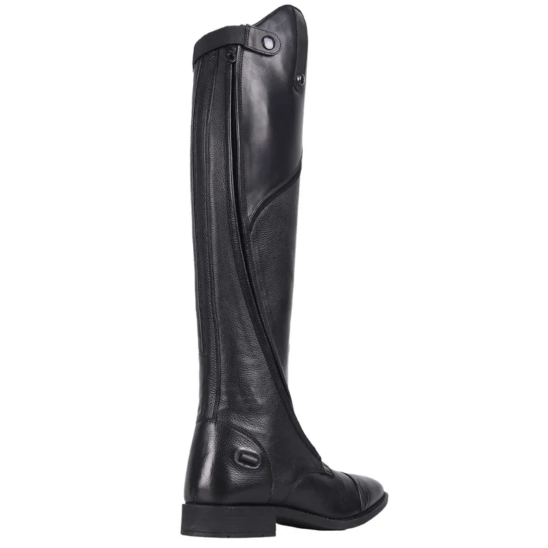 QHP Tamar Junior Tall Riding Boots - Wide Calf - Black-2