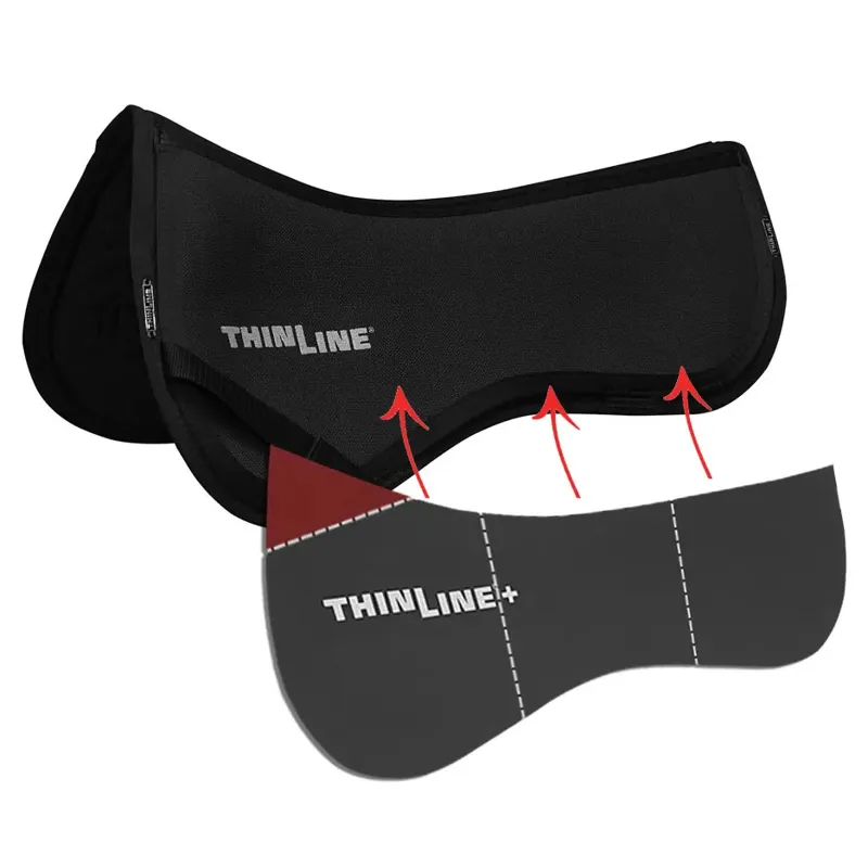 ThinLine Trifecta Cotton Half Pad - Black-1