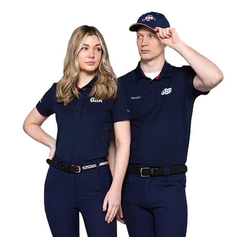 Toggi GBR Vilette Unisex Polo Shirt - Navy