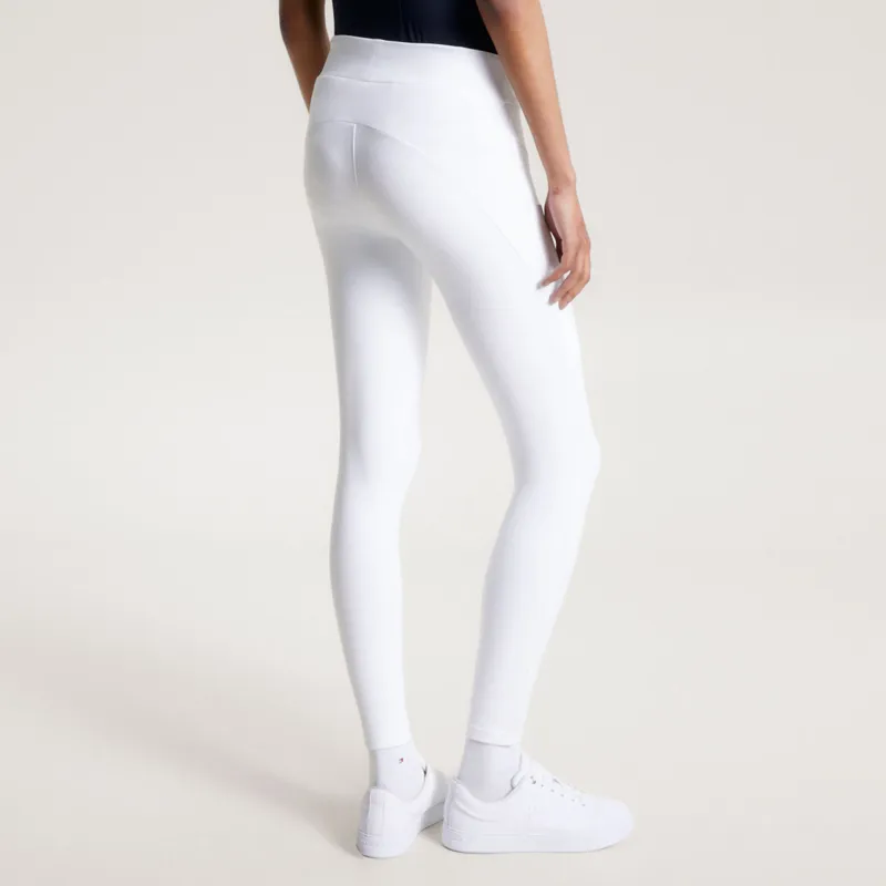 Tommy Hilfiger Elmira Full Grip Womens Riding Tights - White-2