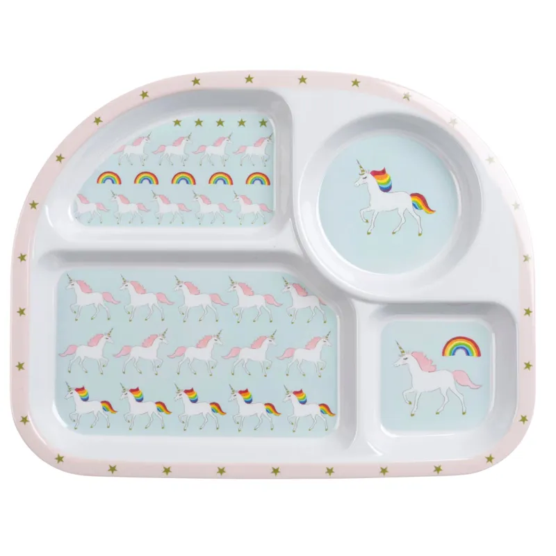 Sophie Allport Divider Plate - Unicorn