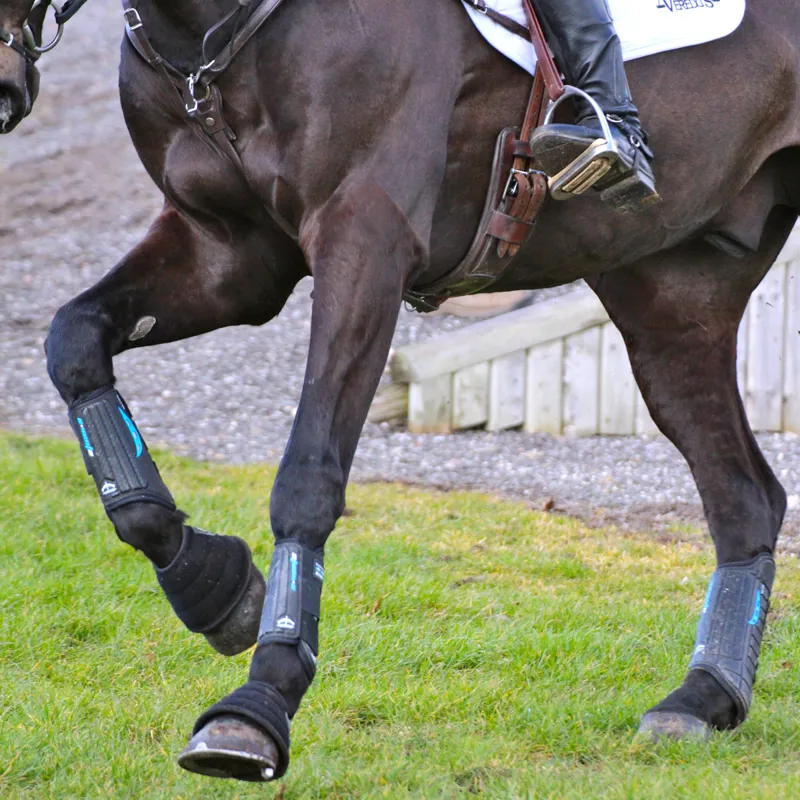 Veredus E-Vento Cross Country Front Boots - Black-6