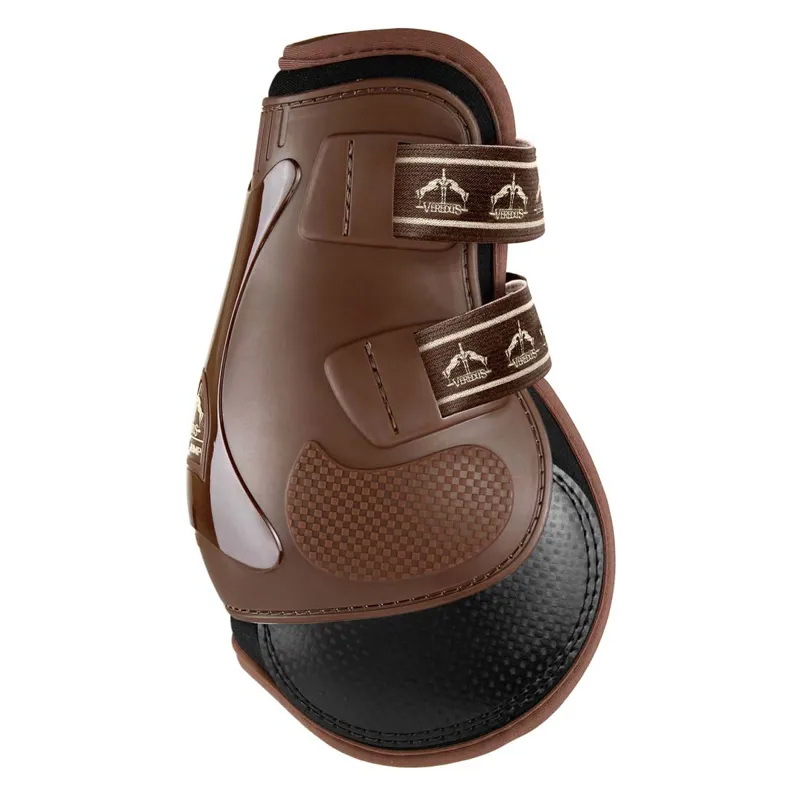 Veredus Pro Jump X-Pro Elastic Rear Fetlock Boots - Brown