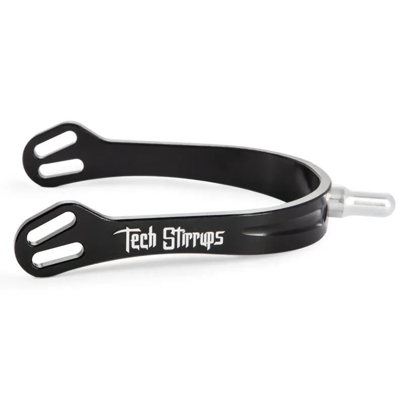 Tech Stirrups Verona Long Spurs - Black