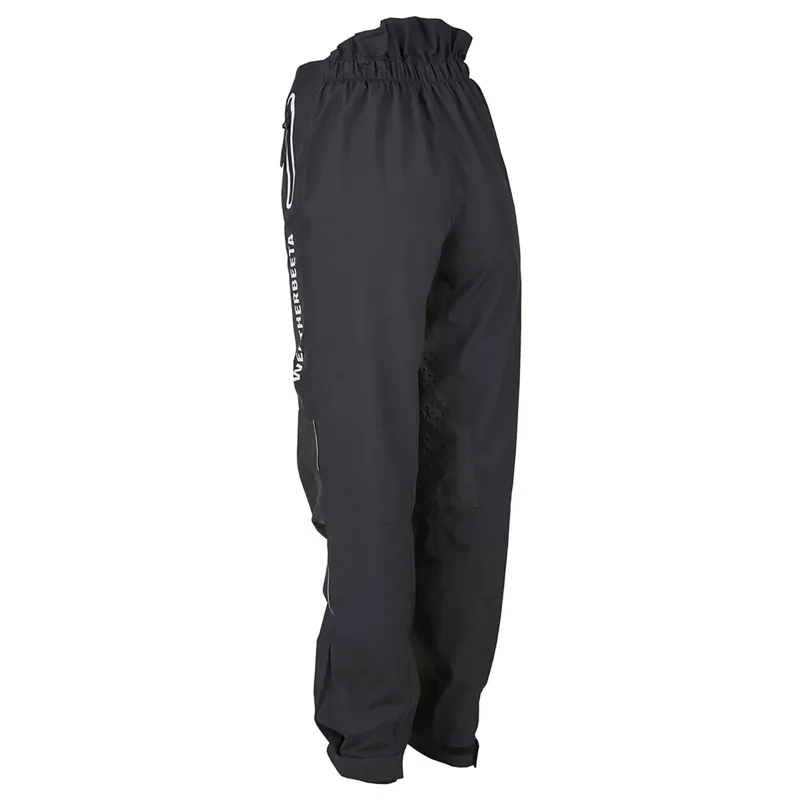 WeatherBeeta Rayne Knee Grip Womens Waterproof Overtrousers - Black-1