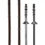 LeMieux Webbed Continental Reins - Brown/ Silver