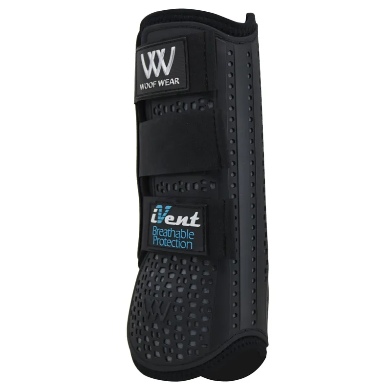 Woof Wear iVent Front Event Boots - Black Steel-2