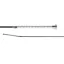 Woof Wear Twisted Crystal Dressage Whip - Silver/Silver